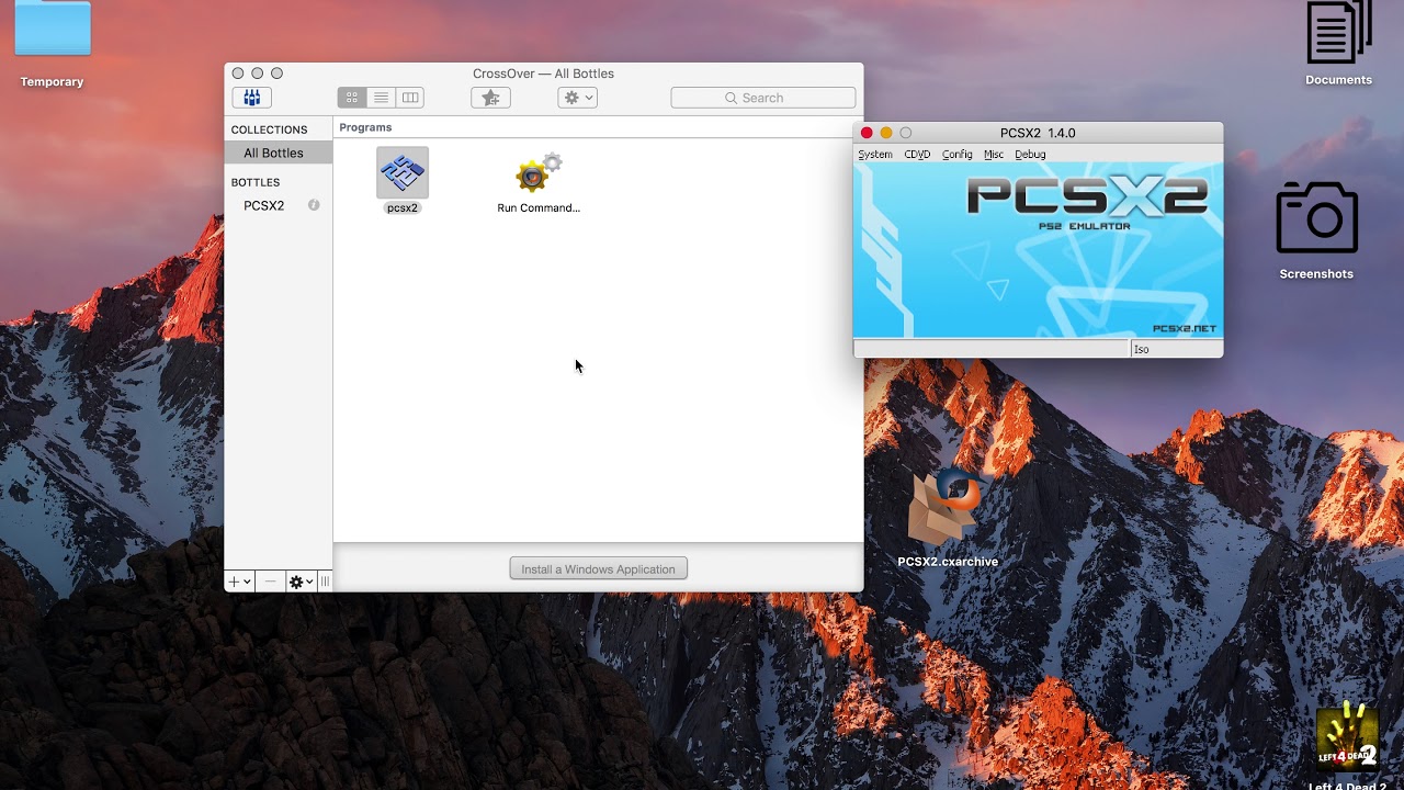 playstation 2 emulator for mac sierra